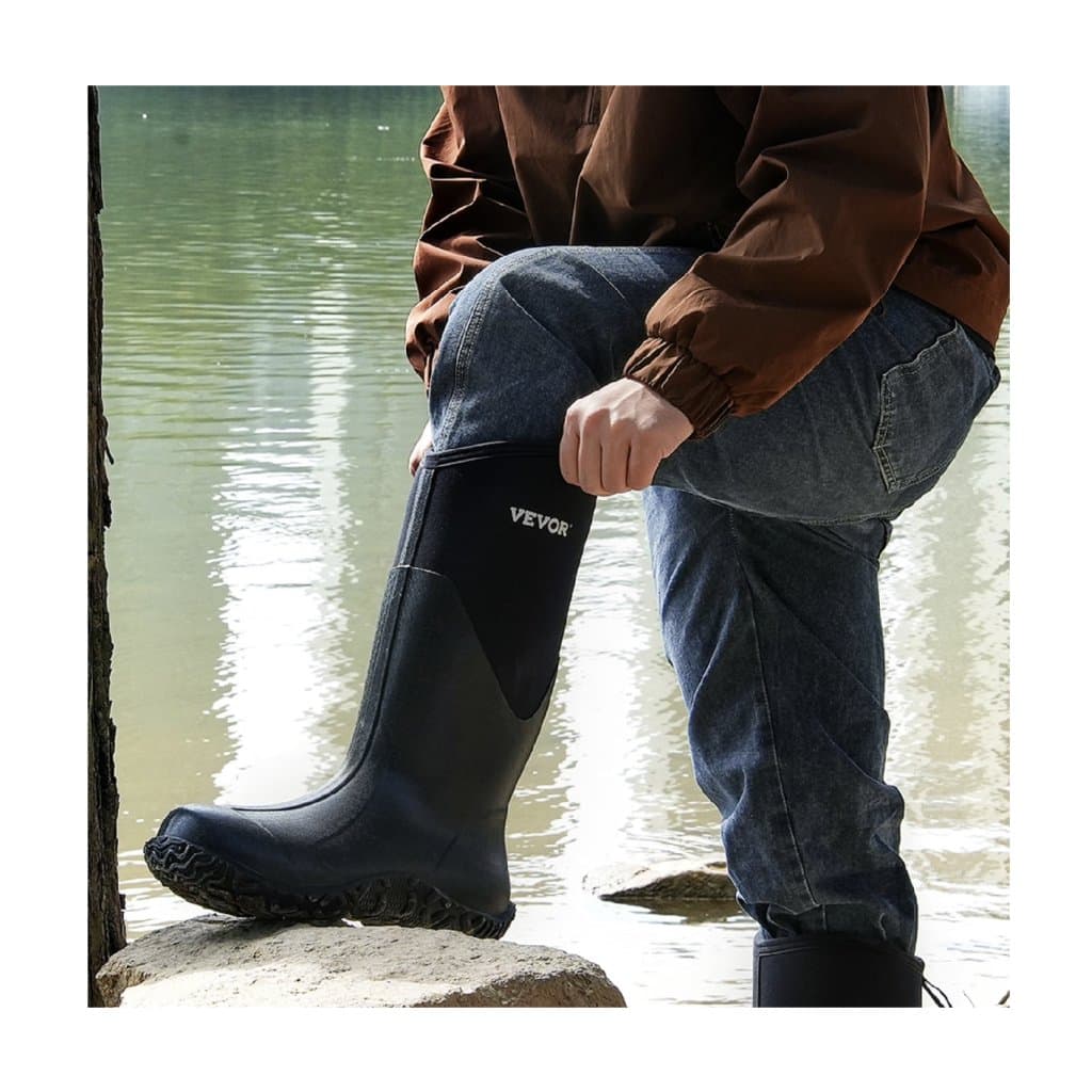 Férfi neoprén gumi esőkabát, 10-es méret, US