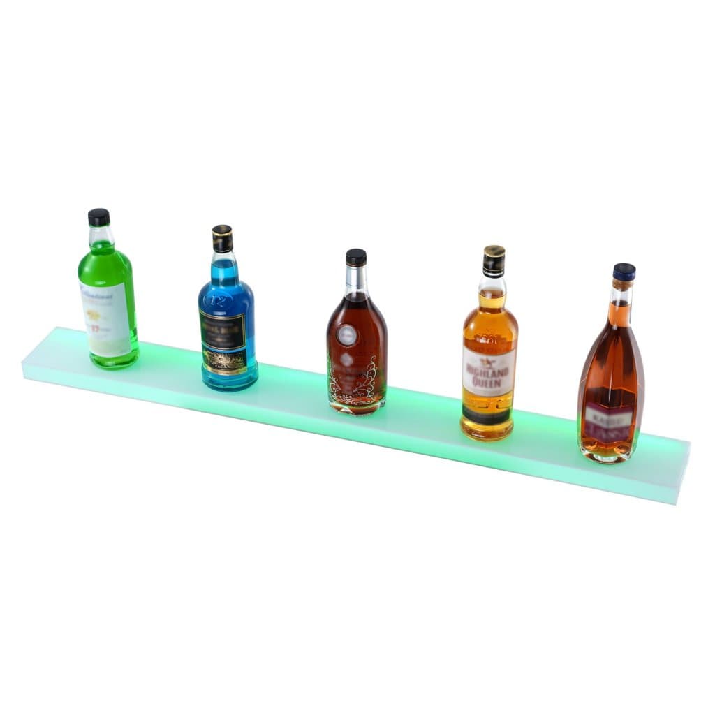 LED fali polc világítással 102 cm