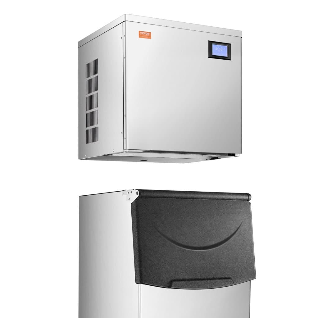 Professzionális jéggép, 180 kg/nap, öntisztító jéggép - csak fejjel