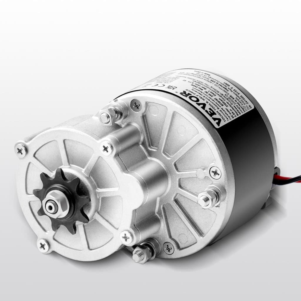 250 W-os villanymotor 24 V 2700 fordulat/perc külső szabályozóval
