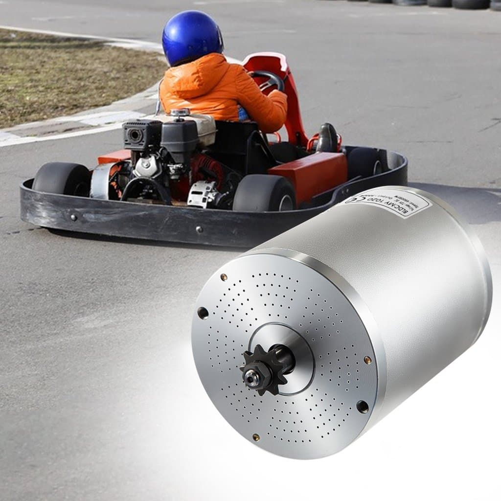 3000 W 72 V kártya nélküli motor, motor pro elektrickou koloběžku vysokorychlostním szabályozóval 4900 rpm pro mini čtyřkolky a motokary