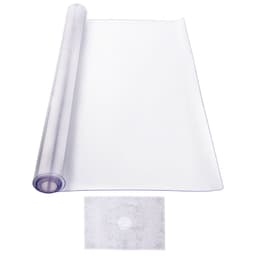 PVC asztalvédő, 42x72 hüvelykes, átlátszó műanyag asztalvédő, 2,0 mm vastag - miniatúra 12