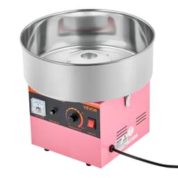 Vásárlási vattacukor készítő, elektromos cukorselyem készítő, 1000 W, rózsaszín - miniatúra 5