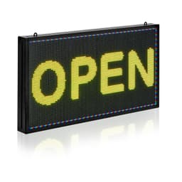 27x14 hüvelykes programozható LED-es digitális görgető kijelző tábla P5 Fullcolor - miniatúra 2