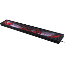 52x8 hüvelykes programozható LED-es digitális görgető kijelző tábla P10 Fullcolor - miniatúra 5