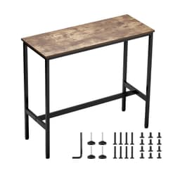Bárasztal magassága Pub asztal Koktélpult Konyha Étkező 99x40x89 cm - miniatúra 12