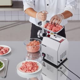 Kereskedelmi elektromos húsdaráló 4,5 font/perc kolbásztöltő készítő konyhai - miniatúra 1