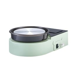 Mini fazekaskorong Elektromos agyagkorong gyerekeknek és felnőtteknek 158 mm zöld - miniatúra 4