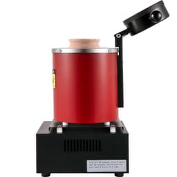 Elektromos aranyolvasztó kemence készlet 3 kg-os kerámia olvasztótégely öntvényformával - miniatúra 3