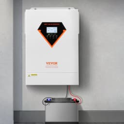 Hibrid napelemes inverteres töltő 6000 W 220/230 V WIFI beépített 120 A MPPT vezérlővel - miniatúra 1