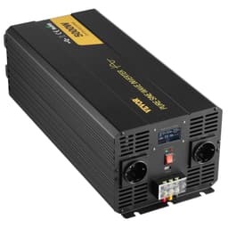 Tiszta szinuszhullámú inverter 5000 W-os DC12V-ról AC230V-ra átalakító LCD kijelzővel - miniatúra 11