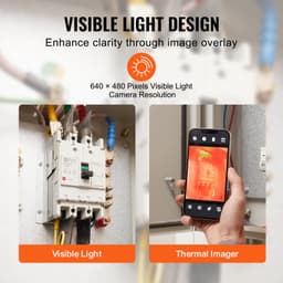 Hőkamerás kamera Android és iOS rendszerekhez, 256 x 192 IR felbontás, WiFi-vel - miniatúra 9