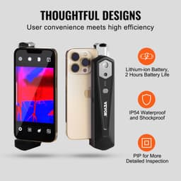 Hőkamerás kamera Android és iOS rendszerekhez, 256 x 192 IR felbontás, WiFi-vel - miniatúra 10