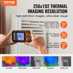 Hőkamerás 256x192 IR felbontású zsebhőkamerás WiFi-vel - miniatúra 6