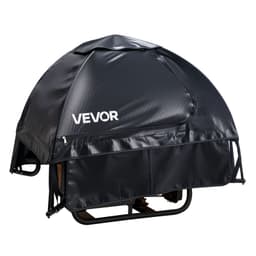 Generátorburkolat univerzális vízálló burkolat 36x26x26 hüvelyk 70-108 hüvelykeshez, fekete - miniatúra 2