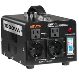 Feszültségváltó transzformátor 1000 VA Fokozatosan fel/le 110-220 V/220-110 V - miniatúra 2