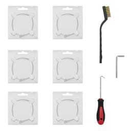 Hungarocell vágógép 42 cm Max. vágási vastagság Habvágó 127 cm Max. vágási hossz Forródrótos habvágó 0-90° Hungarocell vágó Hat fűtőszál állvánnyal Habgyöngy pamut vágásához - miniatúra 12