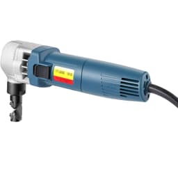 Elektromos fémcsipkedő 380W-os fémcsipkedő 1800RPM nagysebességű rotoros fémcsipkedő 220V cserélhető pengékkel tárolótok fémlemezcsipkedő rozsdamentes acél, alumínium, műanyag vágásához - miniatúra 5