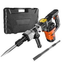 Bontó Jack Hammer Betontörő 1600W Elektromos Kalapács 2 Vésőfejjel - miniatúra 2