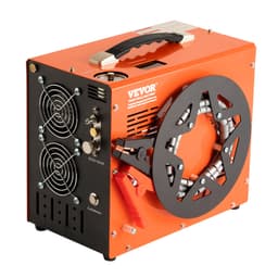 PCP légkompresszor, 4500PSI/30Mpa hordozható PCP kompresszor beépített átalakítóval, automatikus leállítással | DC12V/AC230V | Olaj- és vízmentes kompresszorszivattyú - miniatúra 3