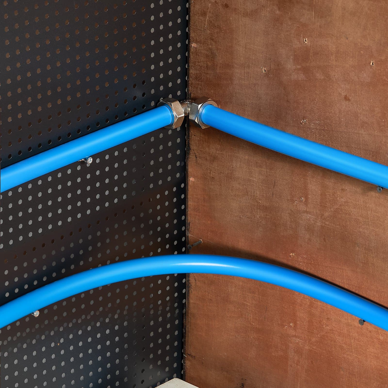 Légkompresszor csőkészlet 3/4'' x 300FT HDPE/alumínium légcsőrendszer kék