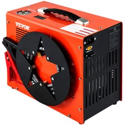 PCP légkompresszor, 350 W-os, 2700 fordulat/perc teljesítményű hordozható búvárkompresszor, 4500 Psi nagynyomású, 8 mm-es gyorscsatlakozóval és beépített hűtőventilátorral, 1,5 literes tartállyal, automatikus kikapcsolással, otthoni és autós akkumulátorról működtetve - miniatúra 4