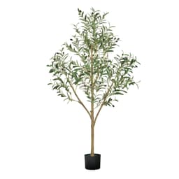 150 cm-es műolajfa magas műnövény cseréppel otthoni irodába - miniatúra 5