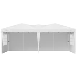 Felnyitható ponyva 10 x 20 láb (3 x 6 m) felnyitható pavilon sátor 3 oldalfallal és 2 ablakkal - miniatúra 12