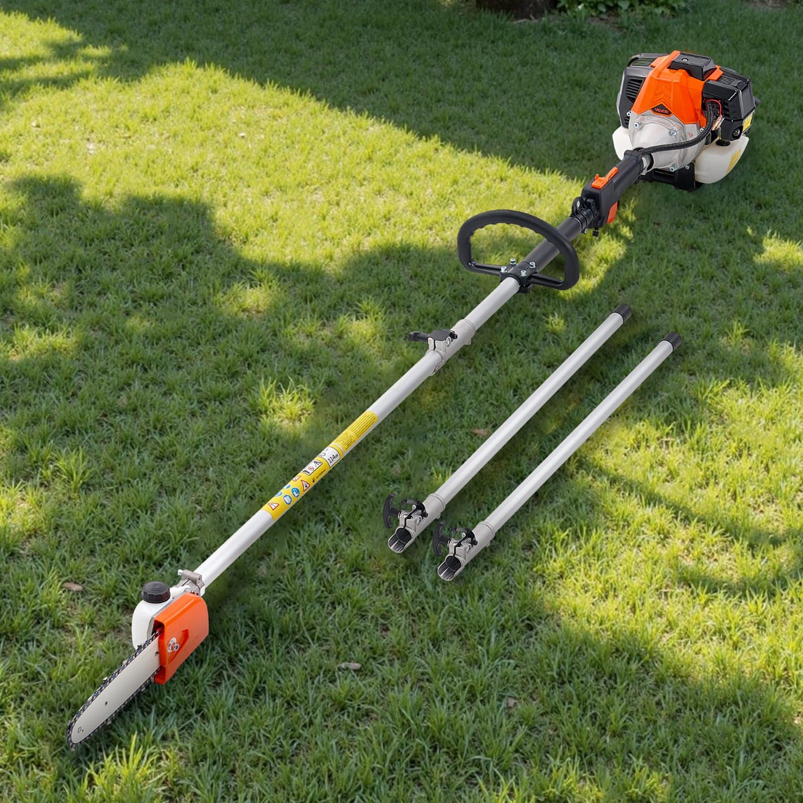 Benzinmotoros ágvágó 33 cm³-es, 2 ütemű, akkus favágó, 8 hüvelykes vágórúddal