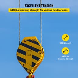 1/4"-os 304-es rozsdamentes acél drótkötélkábel, 200 láb, 7x19-es, szorosabb maggal rendelkező kábel - miniatúra 7