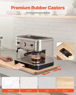 Készülékcsúszka 10,5 x 13 hüvelykes csúszó tálca konyhapultra - miniatúra 9