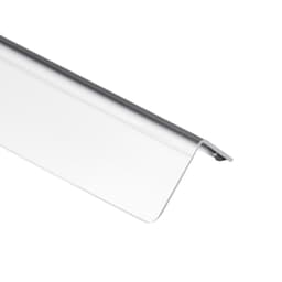 Rozsdamentes acél falvédő sarokvédő 25x25x1217 mm 10 db-os csomag 3M ragasztószalaggal - miniatúra 12