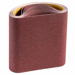 Csiszolószalagok, 202 mm x 485 mm Szalagcsiszoló csiszolószalagok, 12 db 80-as szemcseméretű alumínium-oxid famegmunkáláshoz, acélhoz, alumíniumhoz, színesfémekhez - miniatúra 4