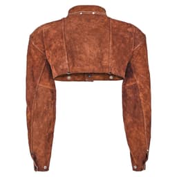 Bőr hegesztő köpeny, strapabíró, hőálló köpeny, XXL méret - miniatúra 5