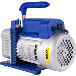 3CFM 1/4HP lapátos vákuumszivattyú hűtőközeghez, Légkondicionáló vákuumszivattyú, Egyesült Királyság, R134a, 1720 RPM, Egyfokozatú - miniatúra 5