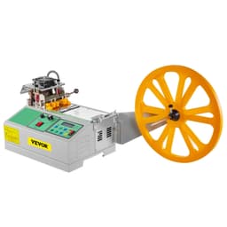 Automatikus hideg szalagvágó gép Digitális szalagvágó 95 mm/3,7 hüvelykes vágási szélesség műanyag hevederhez Tépőzáras cipzár Rugalmas öv - miniatúra 12