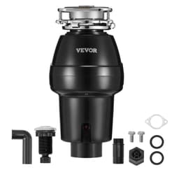 Hulladékdaráló 1/2 LE folyamatos üzemű ételmaradék-daráló 3820 RPM 3 csavaros - miniatúra 2