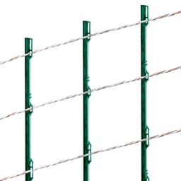 Elektromos kerítésdrót, 2625 láb 800 m hordozható poliészter drót, 3/32" átmérőjű, 9 vegyes fémszállal a megbízható vezetőképességért és UV-sugárzás elleni védelemért, rozsdaállóságért, kerítéskötél lovak, szarvasmarhák és haszonállatok számára - miniatúra 12