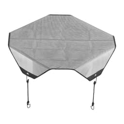 Klímaburkolat kültéri egységekhez, 710 x 710 mm Központi klímaburkolat klímaegységhez, Univerzális hálós felsőrész, szakadásálló, könnyen felszerelhető kültéri, minden évszakban, fekete - miniatúra 12