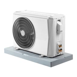 Mini Split Pad, 9000-36000BTU légcsatorna nélküli klíma hőszivattyús rendszerekhez, 960x460x74 mm Műanyag kültéri kondenzátor berendezés Rezgéscsillapító betétek hőszivattyús rendszerhez, Max. terhelés 181kg - miniatúra 5