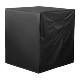 Klímaburkolat, 812 x 812 x 914 mm Klímaburkolat klímaberendezéshez, háromrétegű, vízálló poliészter szövet, hálós szellőzés, univerzális védőburkolat kültéri klímaberendezéshez, fekete - miniatúra 4