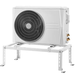 Mini osztott talajállvány, állítható rezgéscsillapító mini osztott állvány 9000-24000 BTU légcsatorna nélküli klímaberendezésekhez, hőszivattyúkhoz, nagy teherbírású klíma alapkonzol, padlóra szerelhető, 250 kg max. teherbírással - miniatúra 5