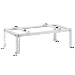Mini osztott talajállvány, állítható rezgéscsillapító mini osztott állvány 9000-24000 BTU légcsatorna nélküli klímaberendezésekhez, hőszivattyúkhoz, nagy teherbírású klíma alapkonzol, padlóra szerelhető, 250 kg max. teherbírással - miniatúra 4