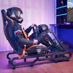 Nagy teherbírású versenykormány-állvány Logitech G923/G920/G29-hez, maximális teherbírás 150 kg - miniatúra 1
