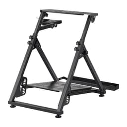 Versenykormány-állvány, állítható és összecsukható szimulátorállvány Logitech G923 G920 G29 G27, Thrustmaster T300RS TX F458 T500RS T3PA-PRO(F1/GT) gamer pilótafülkéhez, pedálszimulátor NEM tartozék - miniatúra 3