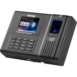 Időóra, alkalmazotti jelenlét-ellenőrző gép ujjlenyomattal, RFID-vel és PIN-kóddal egyben, önálló biometrikus óra a gépben alkalmazottak számára kisvállalkozásoknak 5 RFID-kártyával és havi díj nélkül - miniatúra 5