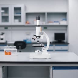 Monokuláris mikroszkóp felnőtteknek, professzionális összetett mikroszkóp készlet, 40-2000x nagyítás, alumíniumötvözet test, LED lámpával és telefontartóval, laboratóriumi, iskolai, otthoni és oktatási használatra - miniatúra 1