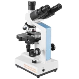 Összetett trinokuláris mikroszkóp 40X-2500 nagyítású laboratóriumi mikroszkóp LED megvilágítással és külső interfész - miniatúra 5