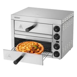Elektromos pizzasütő pultra, 30 cm-es, 1700 W, hőmérséklet-szabályozással és 0-60 perces időzítővel, egyenletes sütési technológiával és könnyen tisztítható morzsatartóval, ideális mind kereskedelmi, mind otthoni konyhákba - miniatúra 12