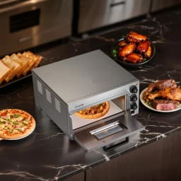 Kereskedelmi pultra helyezhető pizzasütő Elektromos pizzasütő 40,6 cm-es pizzához, beltéri használatra - miniatúra 1